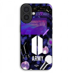 Coque Pour iPhone 17 BTS army logo Bangtan Subs
