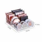 7 Grid Storage Box Clear Plastic Makeup Cosmetic Stand Holder Huulepulga korraldaja