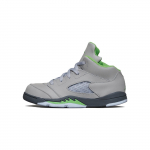 Air Jordan 5 Retro TD Green Bean 2022 Beebi tossud Hall H&otilde;bedane Flint-Hall DQ3736-003 23.5