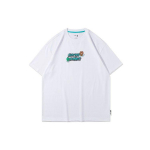 Li Ning X Line Friends Koost&ouml;&ouml; Spordimoe Seeria Kirjaprindiga Vaba L&uuml;hikeste Varrukatega T-s&auml;rk Meeste Topid Valge AHSR812-1 L