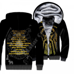 Meeste viikingi t&auml;toveering 3D-tr&uuml;kiga lukuga kapuutsiga fliisist kahekihiline dressipluus XL