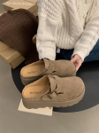 Moodne Mood Naiste Suvised Mugavad Sussid Sandaalid Slip-on Kingad Loaferid Korterid Platvorm Kiil Etnilised Loaferid 2025 Uued Mules Naistele 35 armee roheline v&auml;rv