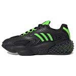 Adidas Originals 4D Krazed V&otilde;rk TPU Trendikad Lahedad Libisemiskindlad Vastupidavad Madalad Elustiili Vabaajas Jalan&otilde;ud Unisex toss Must Roheline H05961 36