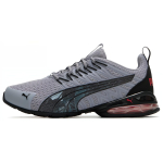 Puma Voltaic Evo V&otilde;rkkerge kangas S&uuml;nteetnahk Polsterdus Hingav Madala s&auml;&auml;rega Vabaaja jooksujalatsid Unisex toss Hall Must Punane 379602-02 39 gray