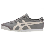Onitsuka Tiger Mexico 66 Nahast Kerged Mugavad Spordiamortisaatoriga Madalad Vabaaja Jalan&otilde;ud Unisex toss Helehall D4J2L-9602 36 gray