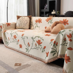 &Scaron;enill diivanir&auml;tik Four Seasons universaalne High Sense diivanikate Antiikstiilis diivanikate Kriimustusvastane diivanikatte riie 180*130cm