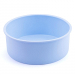 1 tk &uuml;mmargune silikoonist koogivorm silikoonvorm silikoonist k&uuml;psetusvorm kondiitritoodete koogi jaoks sinine