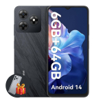 Renoveeritud Blackview WAVE 8C Android 14 6 GB RAM 64 GB ROM nutitelefon