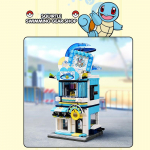 Pokemon Pikachu-K&uuml;&uuml;nekraana M&auml;ngupood Ehitusklotsid Charizard Squirtle Bulbasaur Mudel Hariduslikud M&auml;nguasjad Lastele P&uuml;hadekingitused