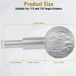 Nurklihvija Rotary viili nikerdust&ouml;&ouml;riistad Lihvimispea Sf&auml;&auml;riline lihvimine Puidust k&uuml;na poleerimine &Uuml;mmargused puuriotsad kuull&otilde;ikur