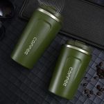 380/510ML roostevabast terasest kohvikruus lekkekindel reisi termotass vaakumkolb isoleeritud tass kontoritass 380ML roheline