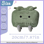 Clay the Claymore Pehmed M&auml;nguasjad Kawaii Roheline Ruudukujuline Nukk Padja Tarvikud Kingituste Kollektsiooni Mudel Beebit&uuml;drukutele Poistele S&uuml;nnip&auml;evakingitus 20cm roheline