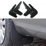 4 tk/komplekt poritiivad Ford Fiesta MK7 2009-2017 jaoks Poriklapid Tiivapritsmekaitse Poriklapid Eesmine Tagumine ABS Tarvikud must