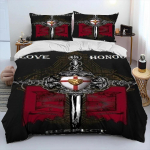 R&uuml;&uuml;tel Templar Ristis&otilde;dijad Tekk Voodipesukomplekt, Tekikott Voodikomplekt Tekikott Padjap&uuml;&uuml;r, King Queen Suurus Voodipesukomplekt 70x133cm 2pcs
