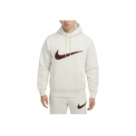 Nike Club Fleece Logo Pusa Meeste pusa Hele-T&auml;is-Puidu-Pruun FN3105-104 XL