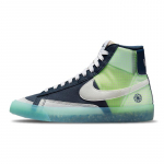 Nike Blazer Mid 77 GS Move To Zero-Armory Navy Tossud DO2699-400 37.5