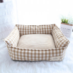 Voodi Koerale Kassidele Kutsikatele Maja Puur Siseruumides Koertele V&auml;iksele Keskmisele Kassile Lemmiklooma Diivan Magamisvoodi M&ouml;&ouml;bel Lemmikloomatarbed Aksessuaarid M 60X50X20CM banaanikollane v&auml;rv