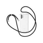 &Eacute;tui suspendu avec corde pour Samsung Galaxy A23 4G / A23 5G / M23 noir (noir)