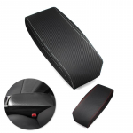 Toyota Priuse 2004&ndash;2009 autotarvikute jaoks, sisemus, k&auml;etoe keskosa karbi kate, s&uuml;siniku stiilis mikrokiust nahast kleebis white line