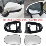 Lexus RX 2016- NX 2015- Auto tiibukse k&uuml;ljepeegli klaas V&auml;line tahavaatepeegli raam Korpuse viimistlus glass left