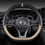 for Nissan X-Trail Qashqai March Serena Micra Kicks 2017- Altima Teana Car Steering Wheel Cover Auto Accessories beež