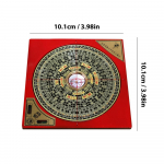 Geomantic Compass Professional Hiina Feng Shui Kompass Dekoratsioon M&otilde;&otilde;tmine Geograafilised Suunad Tarvikud Ying-Yang Luopan