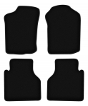 Dywaniki welurowe BASIC czarne do: Citroen BX Hatchback/kombi (1982-1994)