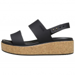 Crocs Brooklyni vabaajaminimalistlik rihmadega sandaalid 4,5 cm Naiste Must 38-39