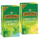 Twinings Roheline Tee Super S&auml;&auml;stukomplekt (M&uuml;nt ja Sidrun 25S) - Kotid, 0,2 kg