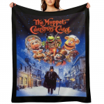 Muppet Christmas Vitnage Tekk Luksusbr&auml;ndi Tekk Pehmem Voodi Moodsad Tekid 30x40in