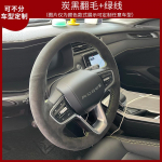 Hand stitched non-slip Leather Carbon Fiber car Steering Wheel Cover for ROEWE I5 i6 MAX RX5 MAX iMA X8 RX3 4