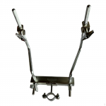 Adjustable Clamp for Cowbell Holder on Bass Drum Kits 2 Head