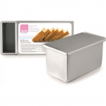 Moule &agrave; Pain - IBILI - 815520 - Aluminium Anodis&eacute; - Couvercle Coulissant - 19,4 x 10,7 x 11,4 cm