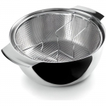 Friteuse - IBILI - Induktion - 24 cm - Acier inoxydable - 4.5L - Compatible tous feux