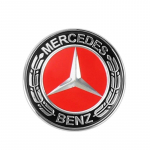 3D ABS Logo Auto Esiv&otilde;re Esikatte Embleemi Kleebis Mercedes Benz W203 W204 W205 W206 W212 W213 W221 W222 W223 jaoks Tarvikud 57mm silver sticker