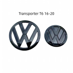 2026 Kuuma Volkswageni VW L&auml;ikiv Must Transporteri T5 T6 2010-2020 sportvan auto esiv&otilde;re Kate Embleemi kleebis Tagumine T