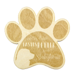 Stabyhoun, Stabijhoun, Fryske Stabij - Mug coaster, engraved coaster with dog, gift for dog lover by Art-Dog brand
