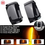 LED D&uuml;naamilised Oranžid K&uuml;ljepeegli Suunatuled Fiat Ducato Citroen Jumper Relay Peugeot Boxer RAM Promaster Autode Stiil