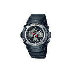 CASIO Meeste Must Kell AW-590-1A AW-590-1A Silver Black Watch Dial