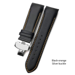 Tissot T035 617 627 439 Pruun Must Vasikanahast K&auml;ev&otilde;ru Libliklukk Meeste 22mm 23mm 24mm Ehtne Kellarihm 24mm black