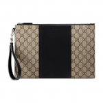 Gucci Vintage Logo Slim L&otilde;uendi ja Nahast Sidur Meeste Sidur Eebenipuu Must 495017-KGDHN-9769 Basic Set (Bag+Dust Bag)