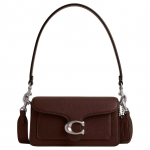 Coach Tabby 20 Br&auml;ndi logo Eemaldatav k&auml;epide Poleeritud kividest nahast k&auml;ekott Crossbody &otilde;lakott V&auml;ikesed naiste k&auml;ekotid Vaher CY201-LHMPL Basic Set (Bag+Dust Bag)