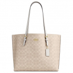 Coach Mollie Logoga T&otilde;mblukuga S&uuml;nteetnahast Koti Naiste kott Liiv-Kollane Kriit-Valge CV967-IMXDM Basic Set (Bag+Dust Bag)