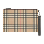 Burberry Vintage Klassikaline Ruuduline &Ouml;koloogiline T&otilde;mblukuga L&otilde;uendi ja Nahast Sidur Unisex Sidur Beež 8016615 Basic Set (Bag+Dust Bag)