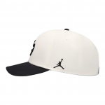 Jordan Kaarjas &Auml;&auml;r Design Puuvillane Pesapallim&uuml;ts Unisex m&uuml;tsid Kreemjasvalge Must IF7166-133 S/M