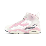 Jordan MVP High top Vintage Basketball Shoes Women's White Pink FB9019-106(Team116-MVP) 36