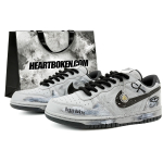 Nike Big Suixin, Eye Of God, Shopping Bag Cushioning Coverage Slip Resistant Low top Skateboard Shoes Men's Gray 355152-017(Team45-) 40.5 gray