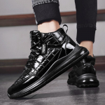 Meeste Vabaajajalatsid V&auml;litingimustesse Mugavad Meeste Hingavad Moodsad Meeste Tossud PU Nahast K&otilde;rged Jalan&otilde;ud Zapatillas Hombre 39