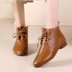 Uued Naiste pahkluusaapad N&ouml;&ouml;ridega Nahast Kingad Terava Ninaga Lamedad Jalan&otilde;ud Pehmed Tossud Naistele Mootorrattasaapad Mustad Saapad 35 pruun