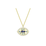 Swarovski kurja silma kuldkattega kristallkaelakee Naistele kaelakee 5428336 Gold,F